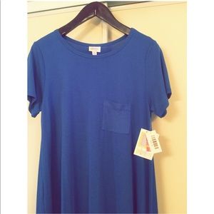 NWT Lularoe Medium Carly - Modal Cobalt Blue